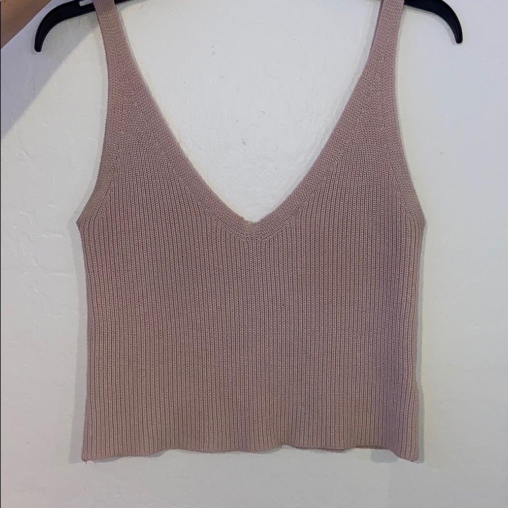 Brandy Melville Knitted Tank Top